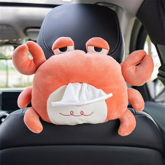 Oliegs Heated Blanket Universal Tissue Holder Soft Velvet Auto Center Console Organizer Storage For Vehicles And Chocolate