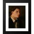 thumbnail image 2 of Hans Canon 19x24 Black Modern Framed Museum Art Print Titled - Ludwig Martinelli (Actor) (1850), 2 of 5