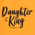thumbnail image 5 of Wild Bobby Daughter Of The King 2 Corinthians 6:18 Inspirational/Christian Women Graphic Tee, Gold, Large, 5 of 5