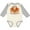 Natural and Heather, variant on Inktastic I'm Just Here for the Pumpkin Pie with Heart and Leaves Boys or Girls Long Sleeve Baby Bodysuit