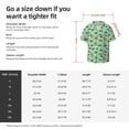 thumbnail image 5 of Xecao Froggs In The Lake Men's Casual Short-sleeved Shirt, a button-up collared shirt with a pocket-XX-Large, 5 of 5