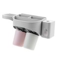 thumbnail image 4 of Estante compacto para cepillos de dientes, organizador de baño multifuncional, soporte de almacenamiento para afeitadora cosmética (#3), 4 of 8