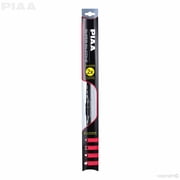 PIAA Windshield Wiper Blade; Super Silicone; 16 Inch; Single Blade; Without Spoiler; Black; All Season 95040