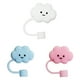 thumbnail image 1 of Tops A Prueba Polvo Paja Cazas para 3/4/6pcs Silicona Reutilizable Regalos Exquisitos Fiestas Suministros, 1 of 9
