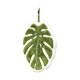 thumbnail image 1 of Toalla de mano de hoja verde, suave y absorbente, con hojas de alocasia y hojas de monstera, con lazo para colgar, ideal para el hogar, el baño y la cocina., 1 of 8