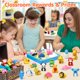 thumbnail image 4 of Gomas de borrar Moosia, paquete de 34 unidades, minirompecabezas 3D para niños, 4 of 9