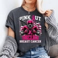 thumbnail image 2 of Pink Out Tackle Football Breast Cancer Awareness Men Boys T-Shirt Unisex, Sizes S-5XL - Gategoo, 2 of 5