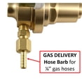 thumbnail image 3 of Pipeline Regulator for Oxygen. Inlet Connection: 1/4" NPT(F) - Outlet Connection: 9/16”-18 RH, 3 of 4