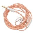 thumbnail image 1 of Headphone Cable,Earphone Cable Replacement Silver Earphone Cable Replacement MMCX Cable Ultra Responsive, 1 of 14