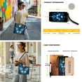 thumbnail image 2 of ZUXONGSY Butterfly Moon Floral Print Bucket Bag Tote Purse Set for Women Large Shoulder Bag with Leather Wallet Waterproof 2 Pcs Bucket Purse Set for Dating, 2 of 4