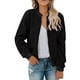 thumbnail image 1 of Chaquetas y abrigos casuales de manga larga sin capucha Suéter de terciopelo de moda de color sólido para mujer Chaqueta/chaqueta casual con capucha de manga larga Chaqueta/chaqueta casual con capucha, 1 of 6