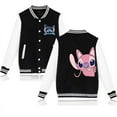 thumbnail image 3 of Chaqueta de béisbol con capucha Y2k 90s Stitch Disney para hombre y mujer, sudadera para niños y niñas, chaquetas Harajuku, ropa de calle, abrigos universitarios, 3 of 5