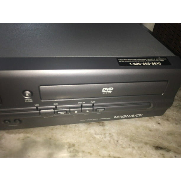 Magnavox DVD VCR VHS Player MWD2205 - Used With Original Manual, Audio Video Cords and AV to HDMI - Walmart.com