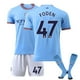 thumbnail image 5 of Nuevo diseño 2022 2023 club Jersey kit Harland Brauner Grealish Foden Football Jersey calcetines gratis Sincero Hogar, 5 of 6