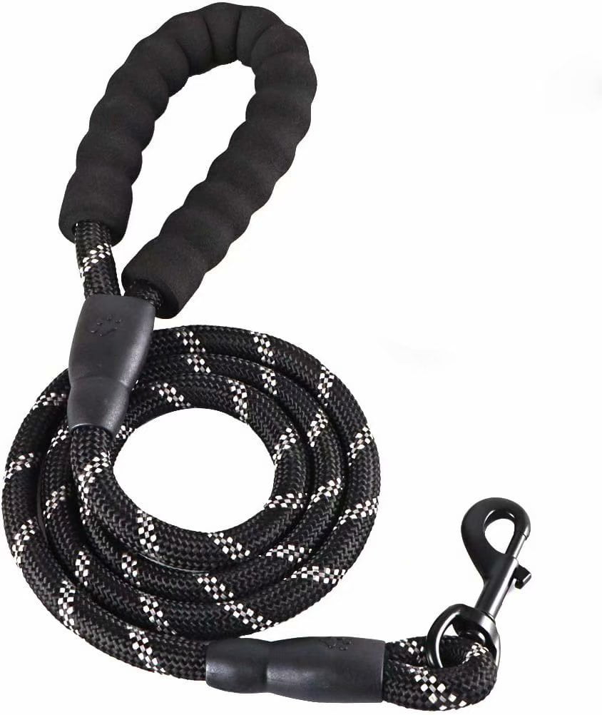 Supet Tie Out Cable for Dogs Double Heads Steel Wire Tieout Leash Chew Resistant with Anti-Winding Dog Metal Leash for Small Medium or Large Dogs 