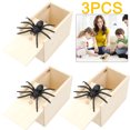 thumbnail image 1 of Caja Araña 3 Uds. Juguete Broma Duradero para Asustar Al Regalo Amiga, 1 of 6