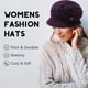 thumbnail image 4 of Gorro de invierno con ala de Desiderio Hats, tejido cálido, 4 of 5