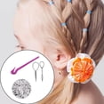 thumbnail image 5 of Gomas elásticas transparentes para el cabello, 1000 unidades de mini gomas para el cabello para niñas, gomas elásticas suaves para el cabello de niñas, trenzas y peinados de boda., 5 of 5