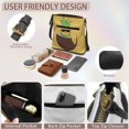 thumbnail image 6 of HELLHERO Durable Shoulder Bag for Daily Storage Everyday Travel, PU Leather Lightweight Fashion Women Single Shoulder Bag, Sunglasses Pineapple in Coconut, 6 of 7