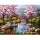thumbnail image 1 of Kits de pintura de diamante 5D para manualidades, pintura pegada con diamantes, pintura de punto de cruz, bordado de diamantes de imitación, artesanía para decoración de la pared del hogar (20x30 cm), 1 of 5