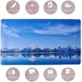 thumbnail image 5 of Sky and Landscape Large Mouse Pad Blue XXL Extended Gaming Mousepad Office Keyboard Desktop Mouse Mat Rectangle Waterproof Desk Pads with Non-Slip Base(Size:31.5x11.8in), 5 of 6