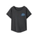 thumbnail image 1 of Camiseta de verano para mujer, camiseta informal con cuello redondo, suave recuerdo, para acampar y viajar S, 1 of 7