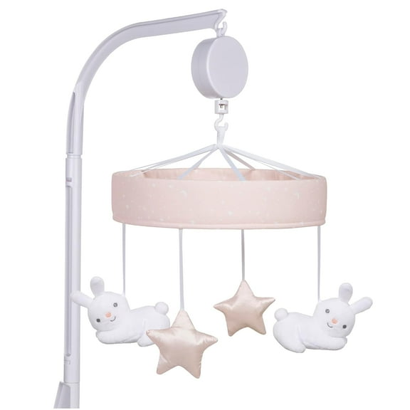 Sammy & Lou Musical Nursery Crib Mobile for Baby, Cottontail Cloud