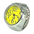 thumbnail image 3 of Reloj de dedo personalizado para hombres y mujeres, reloj de anillo de pareja, moda de aleación de plata con carcasa, 3 of 3