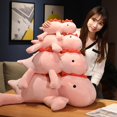 thumbnail image 2 of 25CM Dinosaur Weighted Plush Toys Soft Stuffed Animals Plushies Kawaii Dino Sleep Pillow Baby Anime Doll Birthday Gift for KidsGreen25cm Deng Xun unisex, 2 of 2
