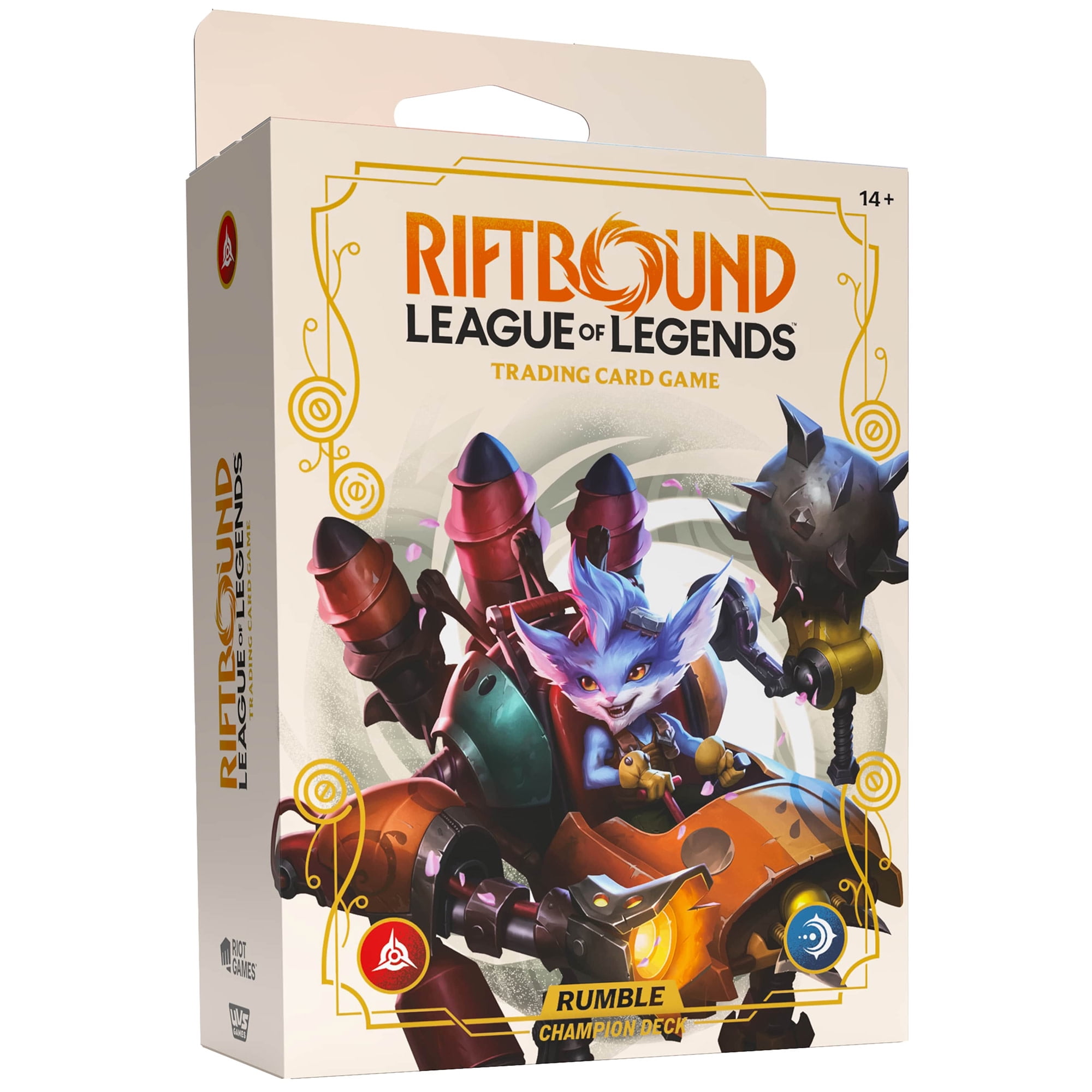 Riftbound: League of Legends TCG Spiritforged - Champion Deck: Rumble -  Ready-To-Play Character, Trading Card Game, Deck-Building, Units & Spells -  Walmart.com