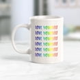 thumbnail image 2 of Love Peace & Social Work 11oz Coffee Mug - Funny Novelty Souvenir, 2 of 2