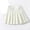 White, variant on Girls Solid Color Pleated Skirt, College Style School Uniform Skirt for Kids, A-Line Pleated Mini Skirt for School and Casual Wear, Age 2-17 Years Black 100
