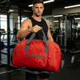 thumbnail image 7 of Large Foldable Travel Duffle Bag for Women Men, Waterproof Portable Weekender Gym Tote with Pocket for Sports Swimming Yoga, Carry On Overnight Storage Bag for Travel Packing, 7 of 7