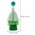 thumbnail image 2 of unbranded 2 Pares Pendientes De Borlas Estilo Bohemio Para Mujer Accesorios Fiesta San, 2 of 8