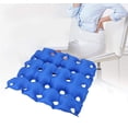 thumbnail image 6 of Inflatable Seat Cushion, Trianu Portable Chair Cushion for Office Wheelchair Travel Cars Airplanes Daily Use Prolonged Sitting Relief, Blue, 6 of 8