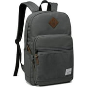 Laptop Backpack for Men,VASCHY Water Resistant Lightweight 15.6inch School Teacher Bag for Unisex Dark Gray