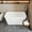 White, variant on Soonbuy 59 Inch Acrylic Freestanding Bathtub, Soaking Bathtub with Matte Drain and Overflow, Modern Square Tub with Deep Ergonomic Design and Double-Walled Insulation for Bathroom Use