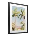 thumbnail image 2 of Stupell Industries Contemporary Rising Above Tropical Palms Black Framed Print Under Glass, 13 x 16, by The Prints Vibe, 2 of 8