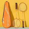 thumbnail image 6 of 1Pair Light Weight Badminton Racket Shuttlecocks Racquet Professional Badminton Rackets for Adults Kids Players, 6 of 11