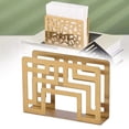 thumbnail image 6 of Kokiya Napkin Holder ,Stainless Steel Paper Napkin Holder ,Storage Organization, Modern Gold, 6 of 9