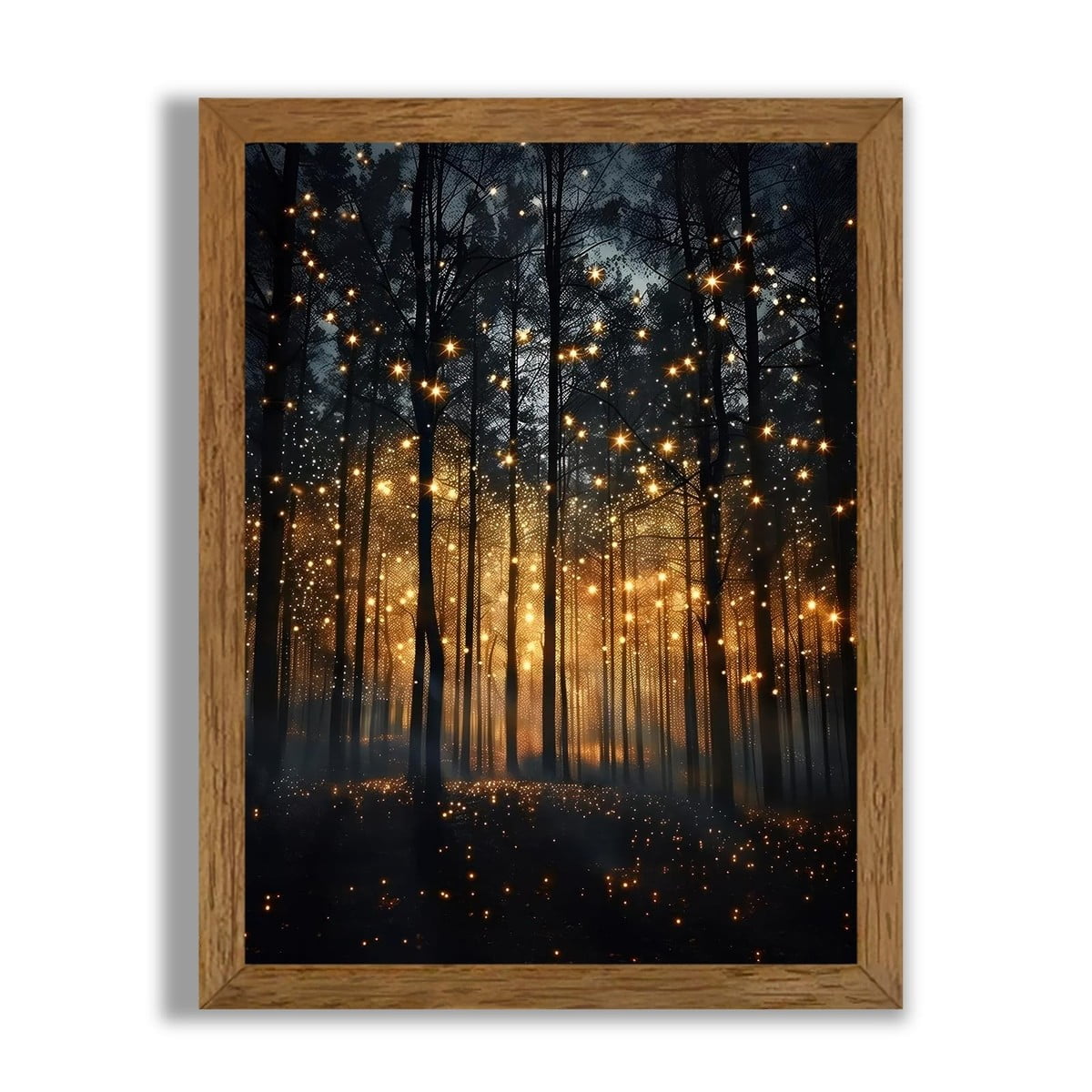 Enchanted Forest Wall Art Solid 8 X Living Room Gallery Wall Home And Bedroom Decor