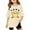 Beige, variant on Children Graphic T Shirt Casual Loose Fit Short Sleeve Tee With Print Comfortable Blend Top For Kids Toddler And Youth Rare Too Toddler Girl