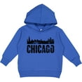 thumbnail image 2 of Inktastic Chicago Skyline Grunge Toddler Hoodie, 2 of 4