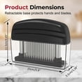 thumbnail image 6 of Professional Spring-Loaded Meat Tenderizer, 6 of 8