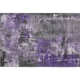 thumbnail image 2 of Addison Rugs Mayfield Premium Machine Washable Transitional Abstract Purple Rectangle Rug, 1'8" x 2'6", 2 of 6