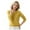 Yellow, variant on Women Sweater 2026 Fall Winter Trendy Long Sleeve Crewneck Basic Soft Knitted Sweaters Pullover Top