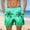 hwj# Mint Green493, variant on Mens Beach Shorts Loose Fit Floral Print Straight Leg Drawstring Elastic Waist Casual Summer Breathable Soft Hawaii Holiday Vacation Fashionable Swim Trunks,Mint Green,L