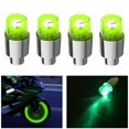 thumbnail image 2 of 4 piezas 12 V rueda de coche neumático vástago de válvula de aire luz Led tapa accesorios de cubierta-verde ACTIVE Biensenido a ACTIVE, 2 of 2
