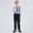 Black#F, variant on Boys Long Sleeve Shirt Outfit Sets Kids School Formal Wear For Children Academic Style Performance Suit Daily Casual Wear Boys Comfort Clothes Sets