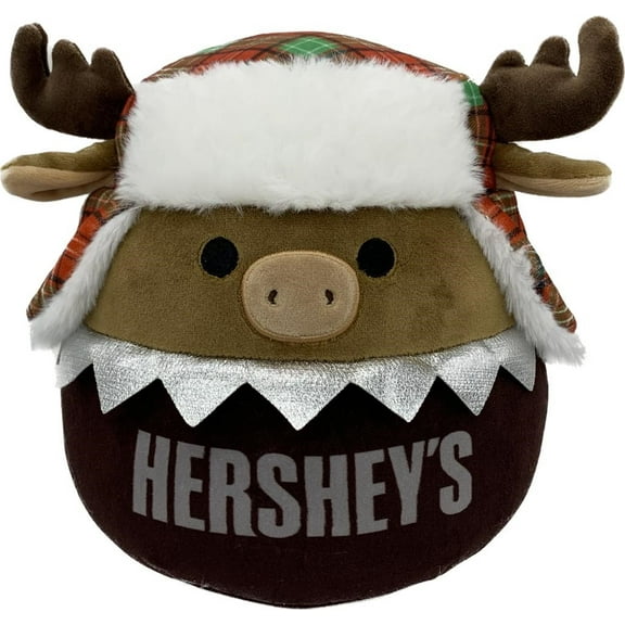 Squishmallows Original Hershey's 8-inch Holiday Maurice the Moose Child's Ultra Soft Plush